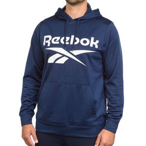 Reebok Men's Tech Fleece Hoodie - Dress Blue - Size M